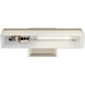 Carston 1 Light 12.25 inch Polished Nickel Wall Sconce Wall Light